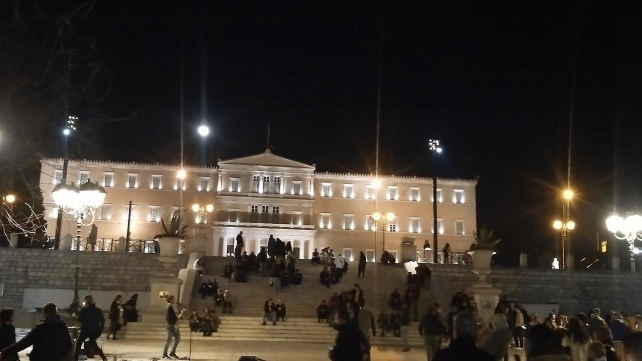 Parthenon And Syntagma Square View Apartment Atena Exterior foto