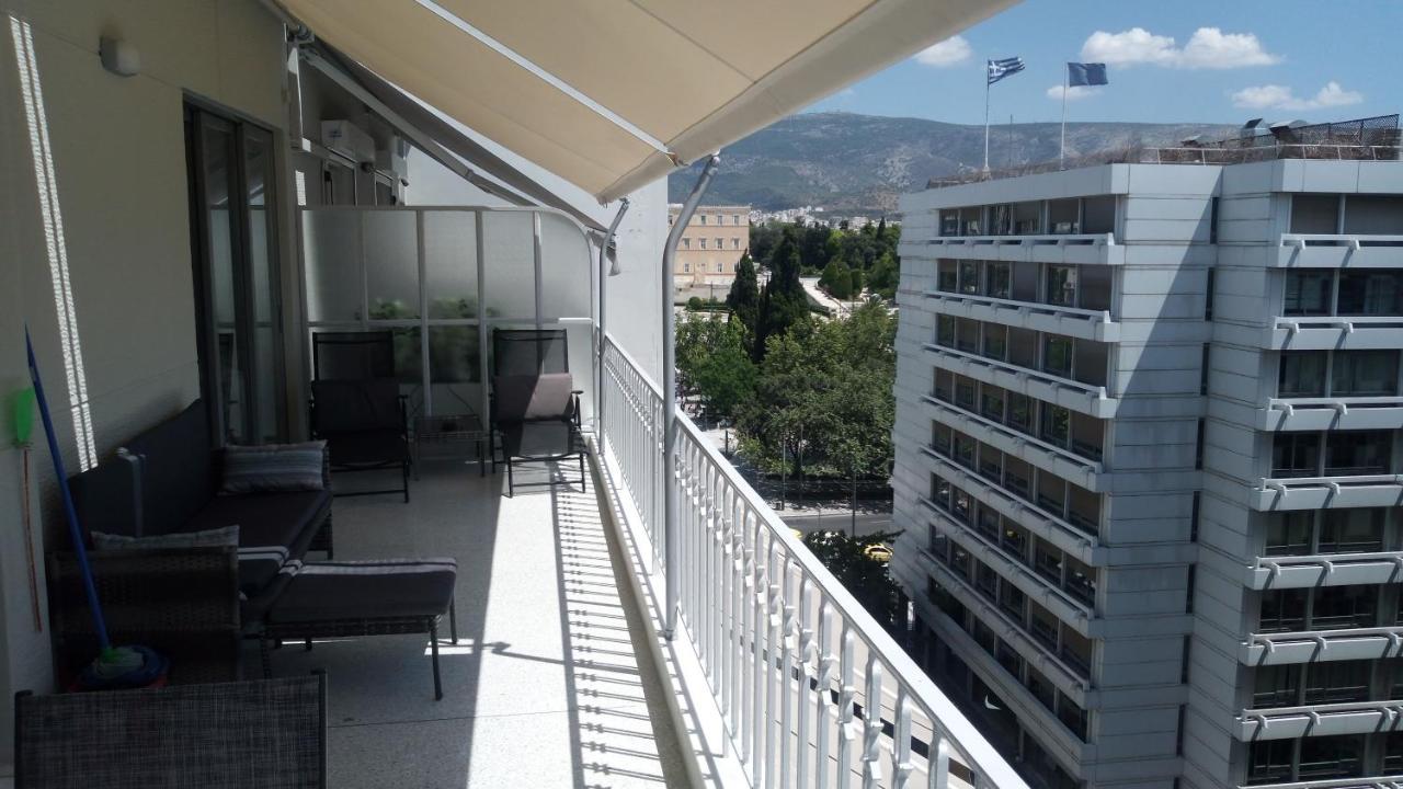 Parthenon And Syntagma Square View Apartment Atena Exterior foto